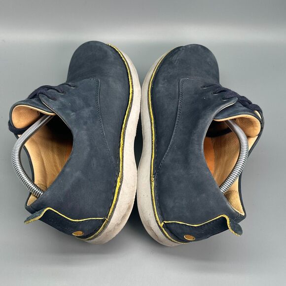 Samuel Hubbard Free Men 11 Navy Blue Nubuck Leather Oxford Shoes Lace-Up Classic main image 7